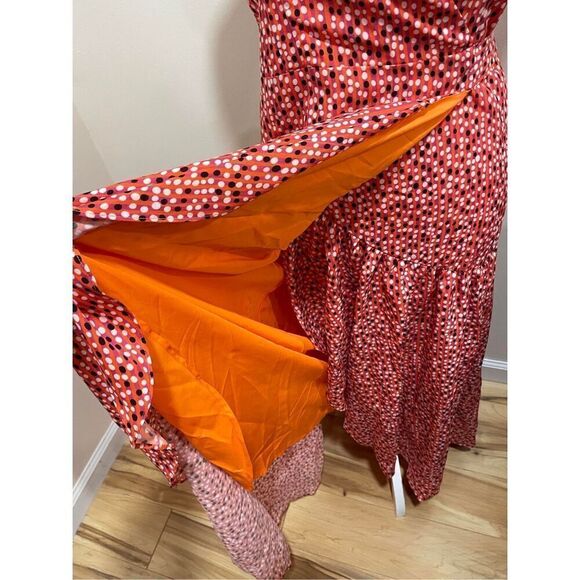 Anthropologie x Hutch Flutter Wrap Midi Dress Size LP - Picture 8 of 11